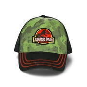 Jurassic Park Boys Classic Camo Baseball Hat, One Size Fits Most