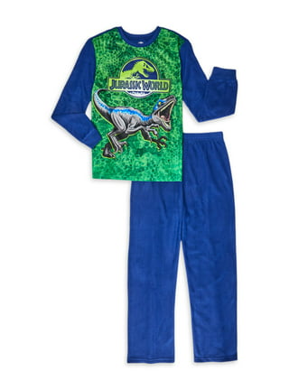 Pijama Termica, Talla 10 A 12 Años Jurassic Park Para Niño