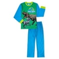 thumbnail image 1 of Jurassic Park Boys Long Sleeve Top and Pants Pajama Sleep Set, 2-Piece, Sizes 4-12, 1 of 4