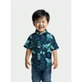 thumbnail image 1 of Jurassic Park Boys' Print Button Up Shirt, Sizes 4-18, 1 of 5