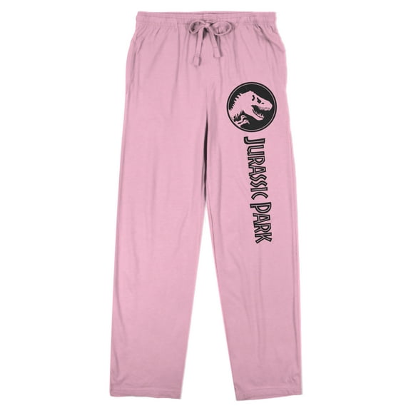 Jurassic Park Classic Logo Women's Pink Sleep Pajama Pants
