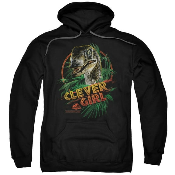 Jurassic Park - Clever Girl - Pull-Over Hoodie - Large