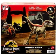 Jurassic Park: Dennis Nedry '93 Classic Collection Track and Chase Pack Action Figure, (3.75")