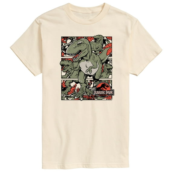 Jurassic Park - Dino Boxes - Men's Short Sleeve Graphic T-Shirt