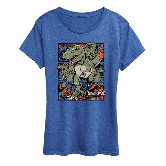 Jurassic Park - Dino Boxes - Women's Short Sleeve Graphic T-Shirt