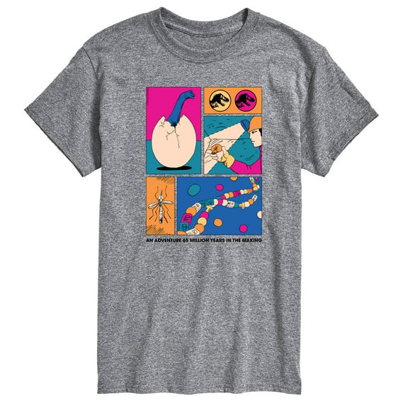 Jurassic Park - Dino Dna - Men's Short Sleeve Graphic T-Shirt