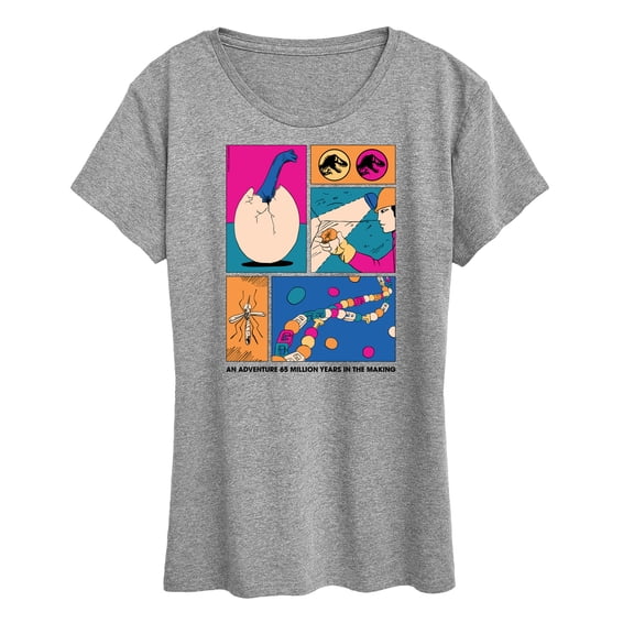 Jurassic Park - Dino Dna - Women's Short Sleeve Graphic T-Shirt