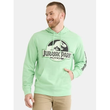 Jurassic Park Men's and Big Men's Graphic Hoodie Sweatshirt, Sizes XS-3XL
