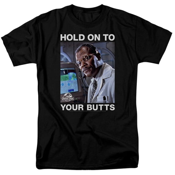 Jurassic Park - Hold Onto - Short Sleeve Shirt - X-Large