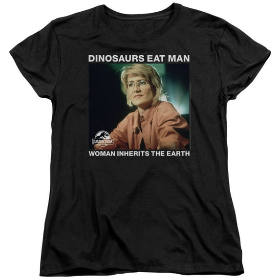 Jurassic Park Inherit S/S Women's T-Shirt Black