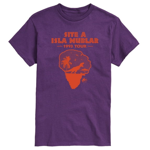 Jurassic Park - Isla Nublar 1993 Tour - Men's Short Sleeve Graphic T-Shirt