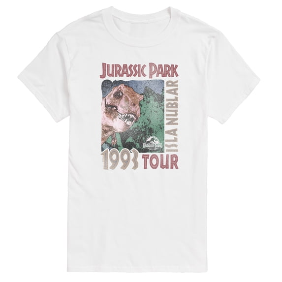 Jurassic Park - Isla Nublar 1993 Tour Short Sleeve Graphic T-Shirt