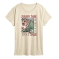 thumbnail image 1 of Jurassic Park - Isla Nublar 1993 Tour Short Sleeve Graphic T-Shirt, 1 of 5