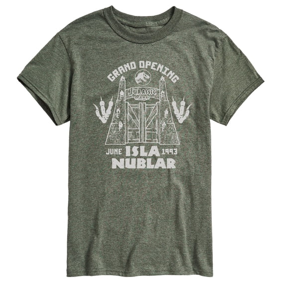 Jurassic Park - Isla Nublar Grand Opening - Men's Short Sleeve Graphic T-Shirt