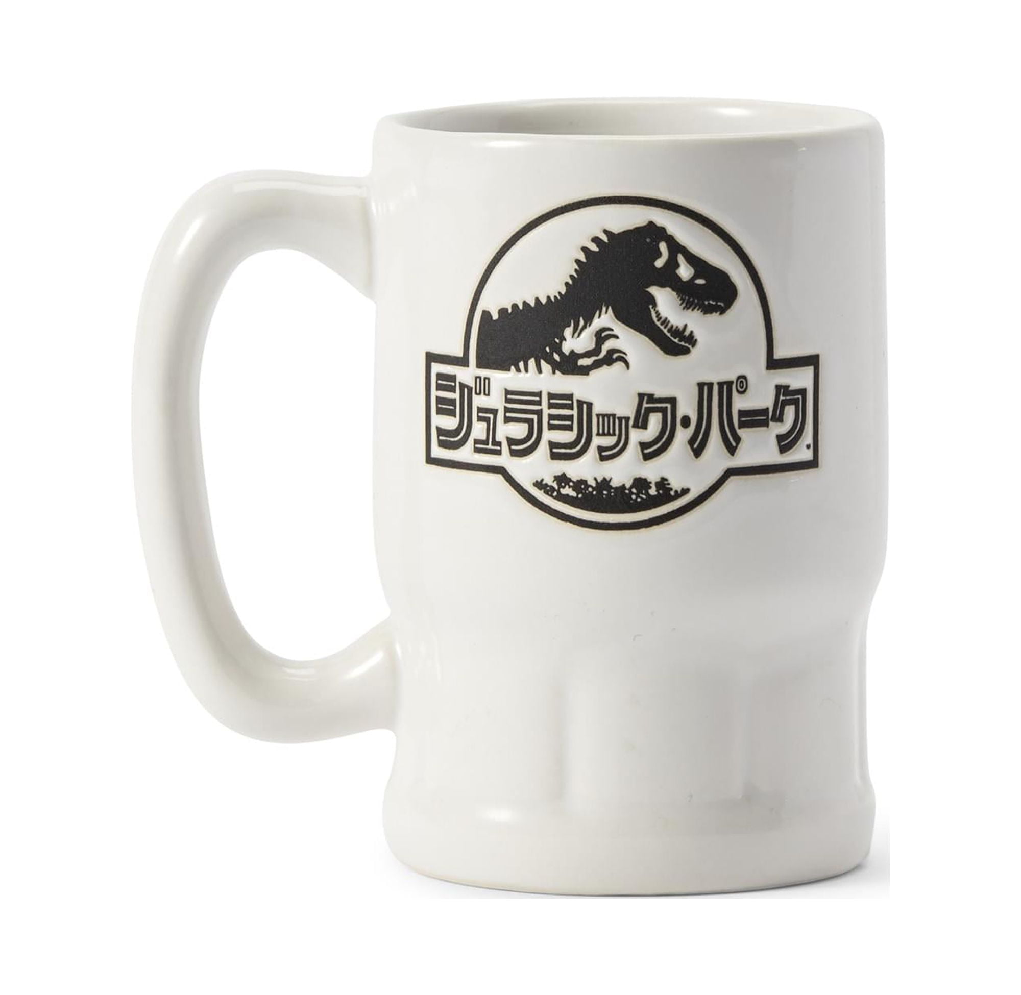 Mug Jurassic Park Personnalisé En Céramique - 325 Ml Blanc, Idéal Pour Les Fans