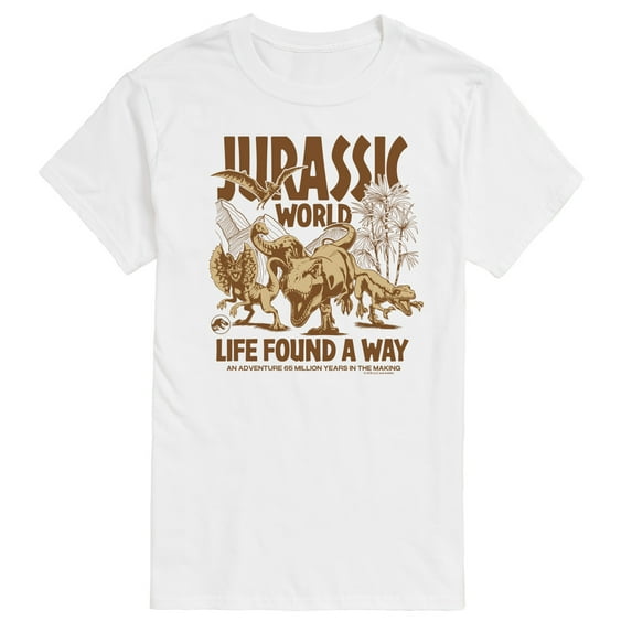 Jurassic Park - Jurassic World 65 Million Years In The Making - Men's Short Sleeve Graphic T-Shirt