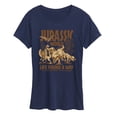 thumbnail image 1 of Jurassic Park - Jurassic World 65 Million Years In The Making - Women's Short Sleeve Graphic T-Shirt, 1 of 4