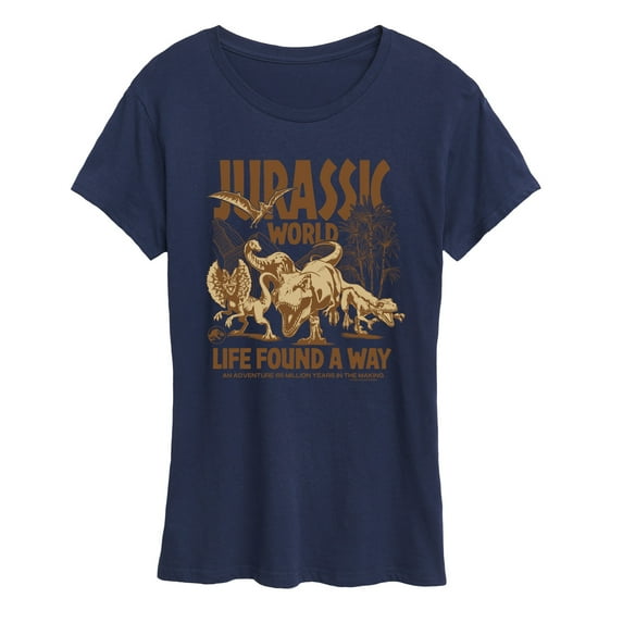 Jurassic Park - Jurassic World 65 Million Years In The Making - Women's Short Sleeve Graphic T-Shirt