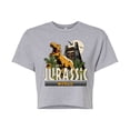 thumbnail image 1 of Jurassic Park - Jurassic World T Rex - Juniors Cropped Graphic T-Shirt, 1 of 4