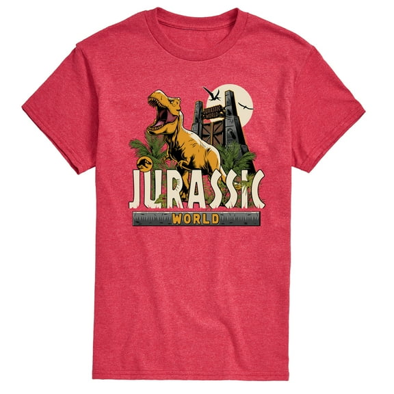 Jurassic Park - Jurassic World T Rex - Men's Short Sleeve Graphic T-Shirt