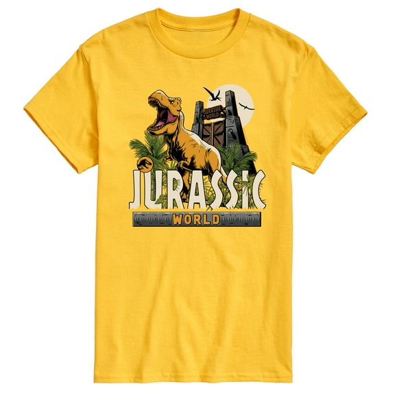 Jurassic Park - Jurassic World T Rex - Men's Short Sleeve Graphic T-Shirt