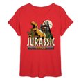 thumbnail image 1 of Jurassic Park - Jurassic World T Rex - Women's Oversized Graphic T-Shirt, 1 of 3
