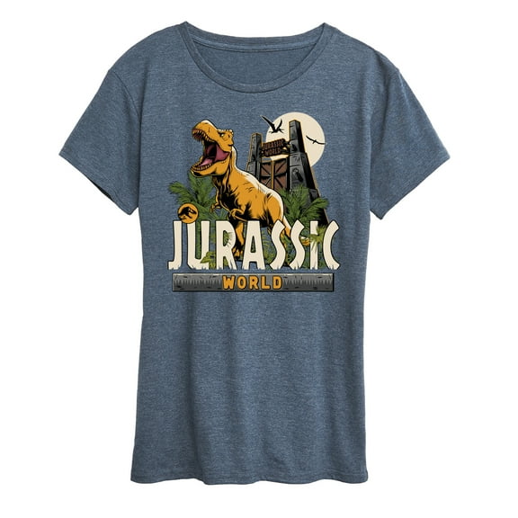 Jurassic Park - Jurassic World T Rex - Women's Short Sleeve Graphic T-Shirt