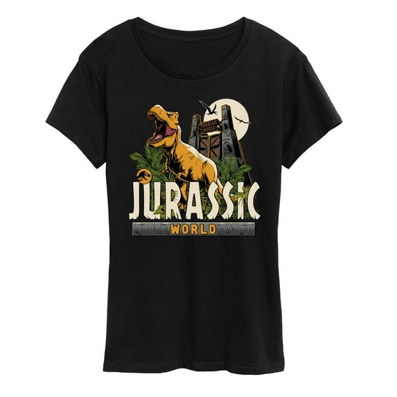 Jurassic Park - Jurassic World T Rex - Women's Short Sleeve Graphic T-Shirt