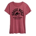 thumbnail image 1 of Jurassic Park - Jurassic World - Women's Short Sleeve Graphic T-Shirt, 1 of 4