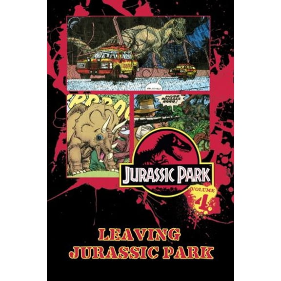 Pre-Owned Jurassic Park Vol. 4: Leaving Jurassic Park (Library Binding) 1614791864 9781614791867