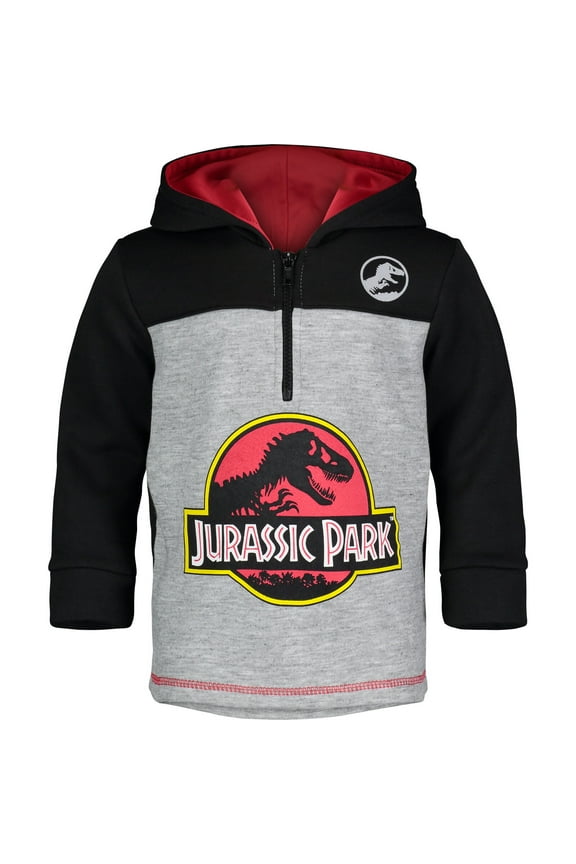 Little Boys Fleece Half Zip Hoodie Toddler to Big Kid