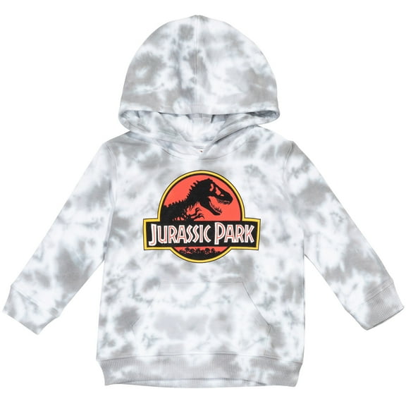 Jurassic Park Little Boys Fleece Pullover Hoodie Toddler to Big Kid