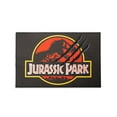 thumbnail image 1 of Jurassic Park Logo Printed Area Rug | 52 x 36 Inches, 1 of 7