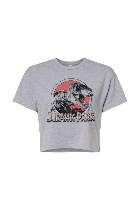 - Logo Trex - Juniors Cropped Graphic T-Shirt