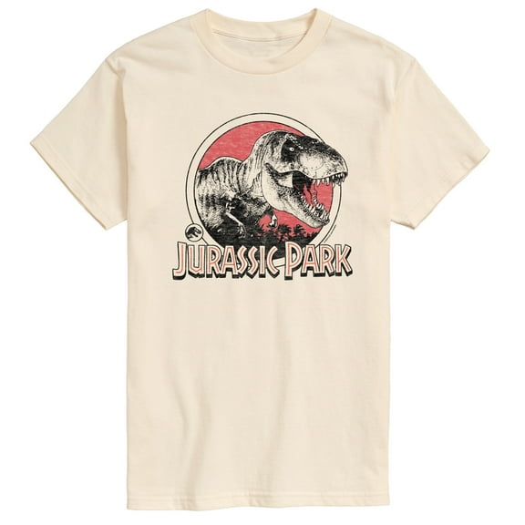 Jurassic Park - Logo Trex - Men's Short Sleeve Graphic T-Shirt