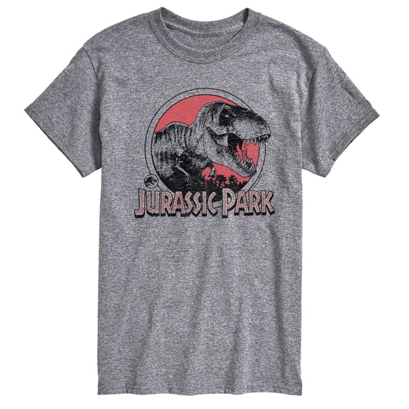 Jurassic Park - Logo Trex - Men's Short Sleeve Graphic T-Shirt