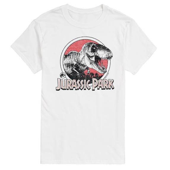 Jurassic Park - Logo Trex - Men's Short Sleeve Graphic T-Shirt