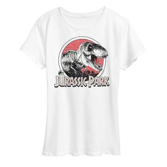 Jurassic Park - Logo Trex - Women's Short Sleeve Graphic T-Shirt