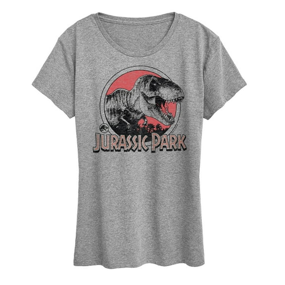 Jurassic Park - Logo Trex - Women's Short Sleeve Graphic T-Shirt