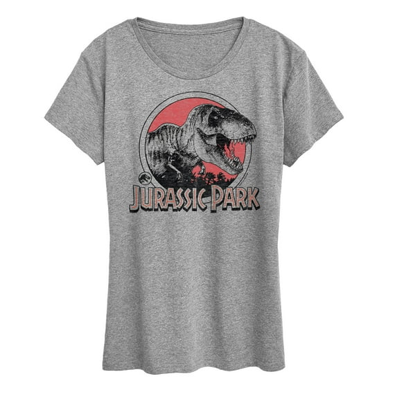 Jurassic Park - Logo Trex - Women's Short Sleeve Graphic T-Shirt