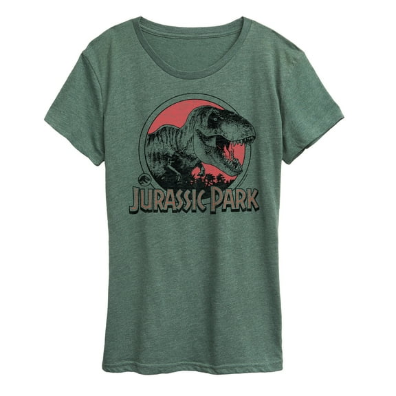 Jurassic Park - Logo Trex - Women's Short Sleeve Graphic T-Shirt