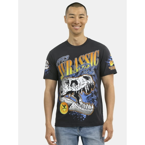 Jurassic Park, Men's & Big Men's Graphic T-Shirt, Dino Racer, Sizes S-3XL