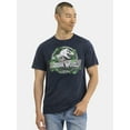thumbnail image 1 of Jurassic Park, Men's & Big Men's Graphic Tee Shirt, World Logo, Sizes S-3XL, 1 of 5