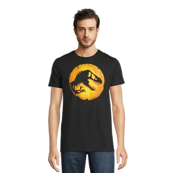 Jurassic Park Men's Coin Amber Graphic Tee with Short Sleeves, Size S-3XL