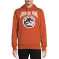thumbnail image 1 of Jurassic Park Men's Rust Pullover Hoodie, Sizes S-3X, 1 of 5