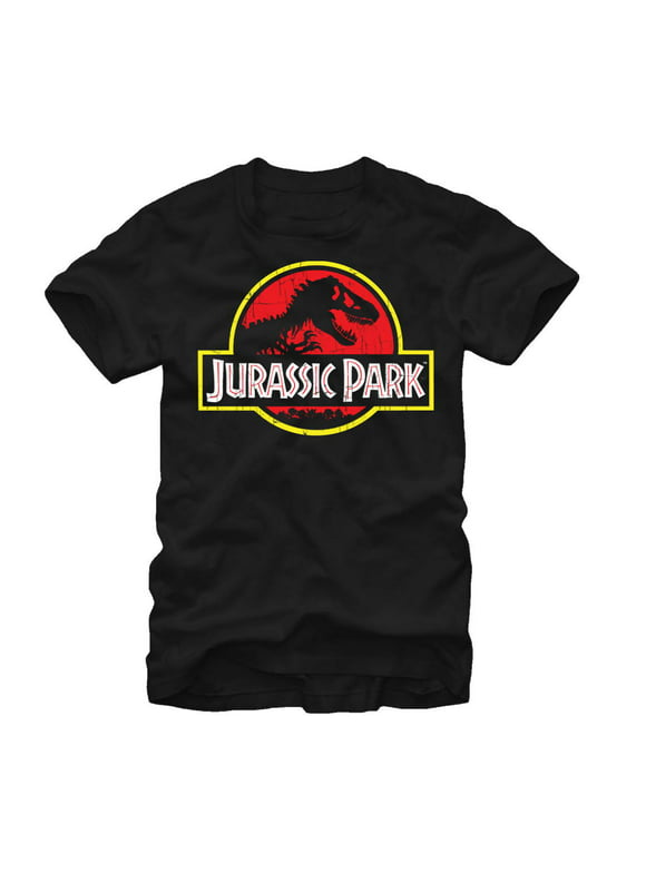 Jurassic Park Men's T Rex Logo T-Shirt