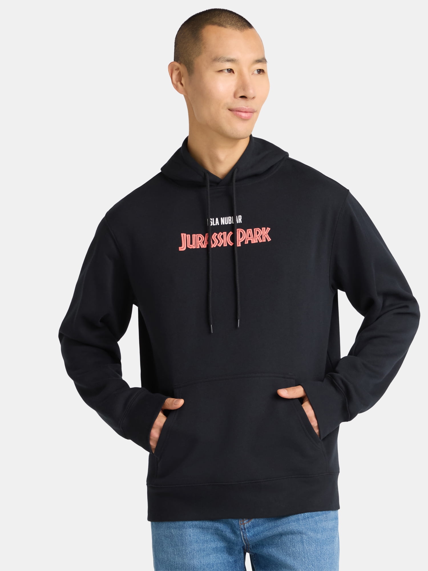 Jurassic Park Men's and Big Men's Graphic Hoodie, Sizes S-3XL