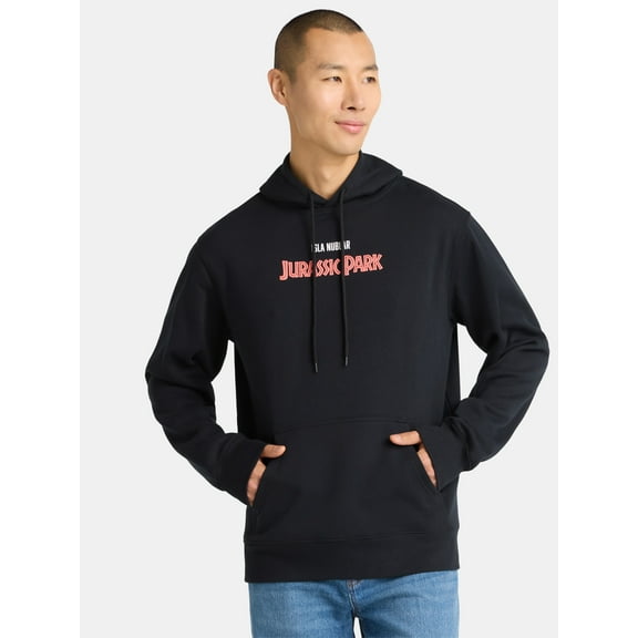 Jurassic Park Men's and Big Men's Graphic Hoodie, Sizes S-3XL