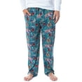 thumbnail image 1 of Jurassic Park Mens' Dinosaur Film Logo Tropical Sleep Pajama Pants, 1 of 7