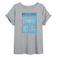 thumbnail image 1 of Jurassic Park - Mosasaurus - Women's Oversized Graphic T-Shirt, 1 of 4